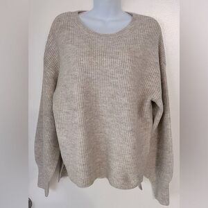 VICI Long Sleeve Oversized Crew Neck Sweater S NEW!